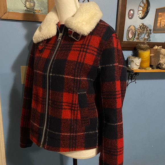 H&M Divided, Plaid, Winter Jacket - Picture 4 of 9